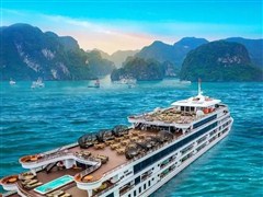 奢享越南-下龍河內(nèi)豪華五日游 五星豪華五層游輪暢游海上桂林下龍灣